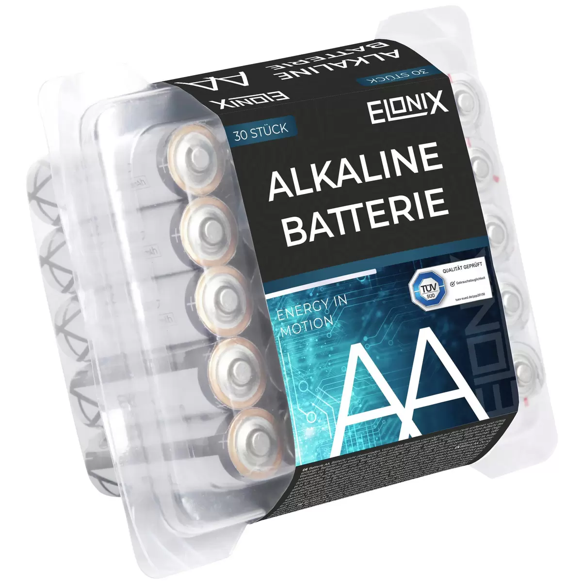Batterie 30er Pack AA Elonix Alkaline