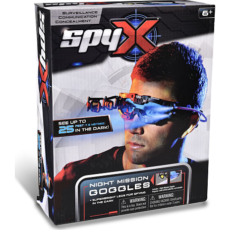SpyX nat og dag spionbriller