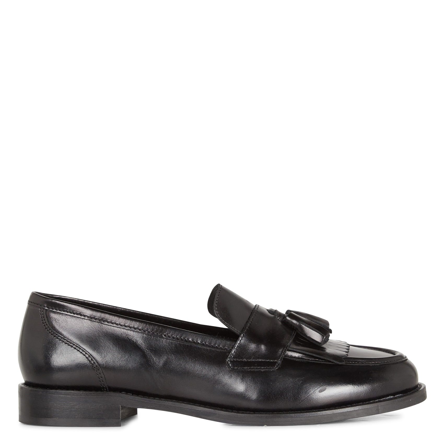 DIE - Mocassins en cuir lisse | Noir