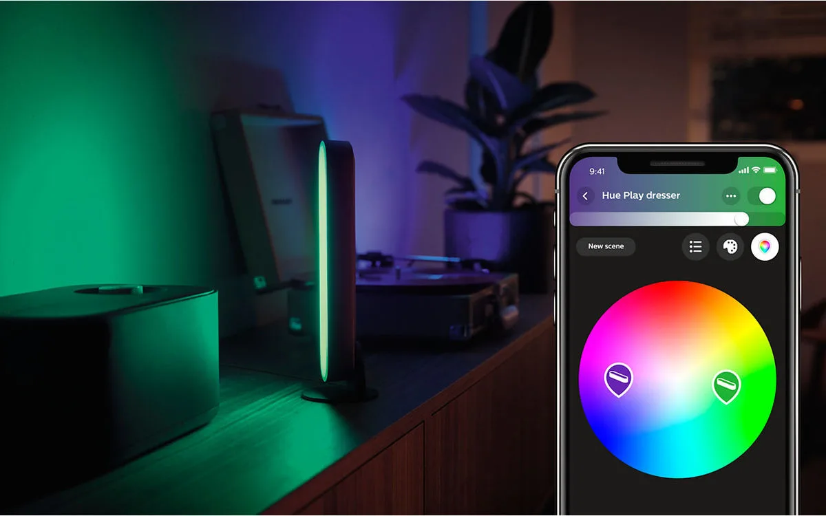 Philips Hue Play Noir Lampe connectée