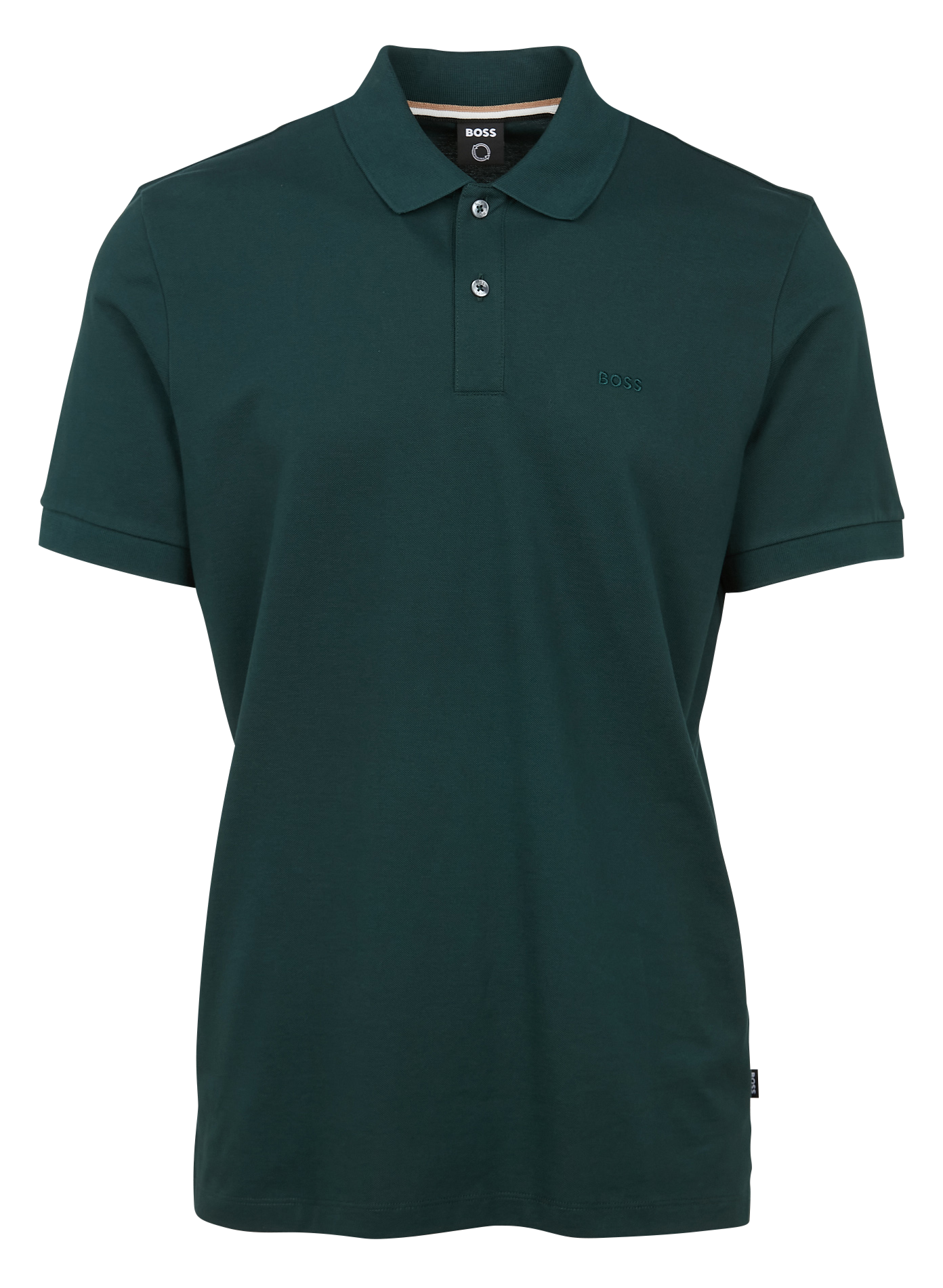 Polo regular-fit en coton bio| Kaki