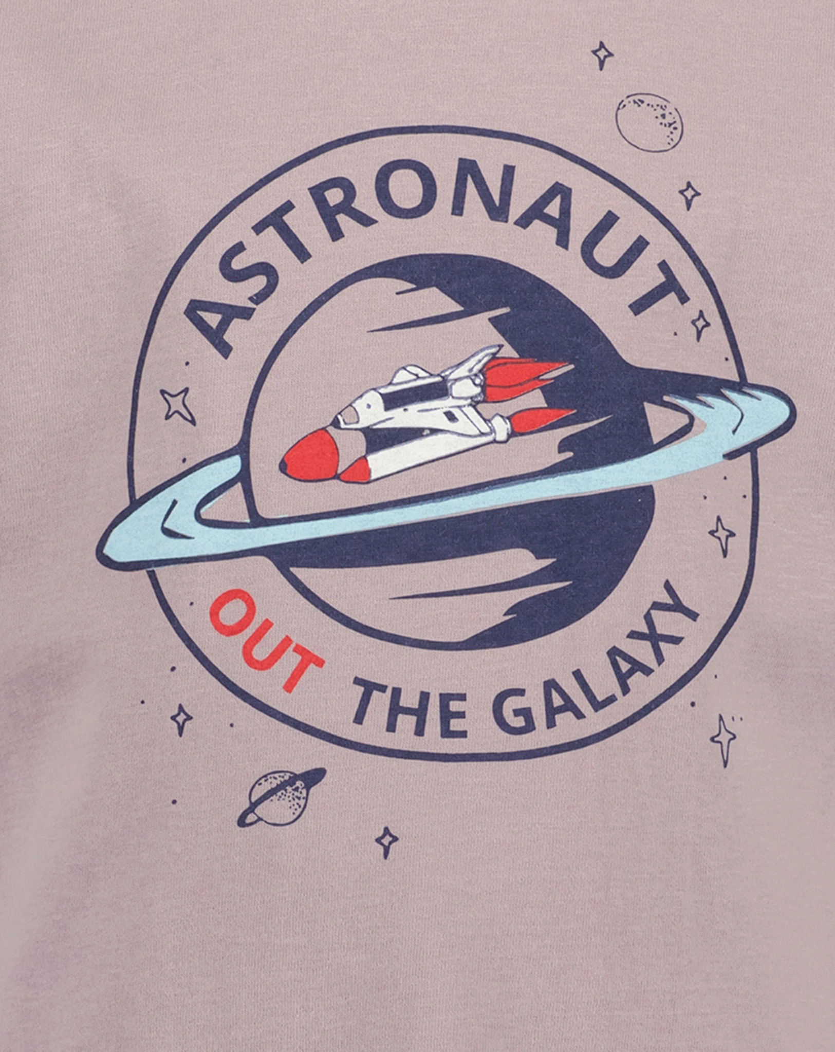 Langarmshirt ASTRONAUT in lila