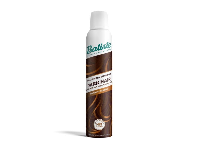 Batiste Trockenshampoo Dark 200 ml Trockenshampoo für dunkles Haar