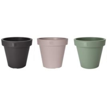 Bloempot diverse kleuren kunststof Ø 50 cm