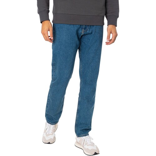 Calvin Klein Jeans - Vaqueros Rectos Auténticos Azul