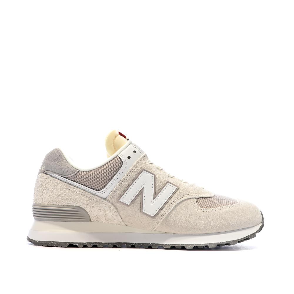 New Balance Baskets Beige/Blanc Homme New Balance 574