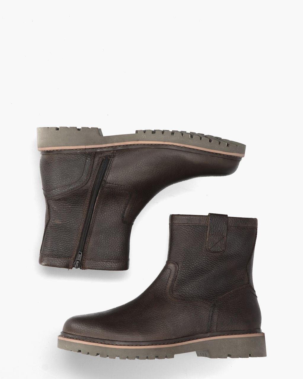 Cypres Toni Donkerbruin Heren Chelseaboots