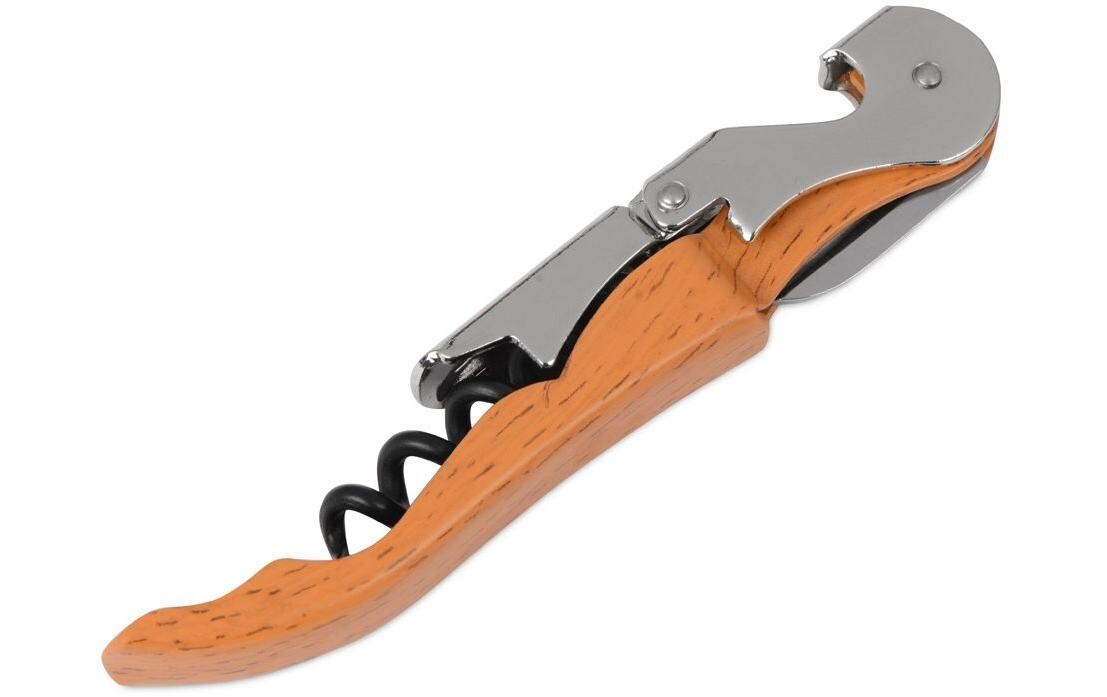 Korkenzieher Wood BraunZapfenzieher mit Holz Effekt