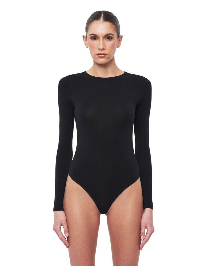 OW Collection ERLA Bodysuit Black caviar