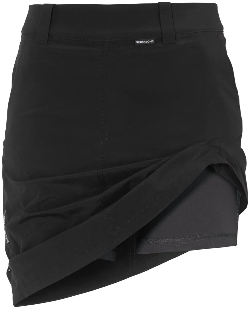 Didriksons Women's Liv Skirt 4 Black