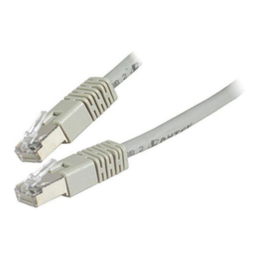 Cable RJ45 Cat 6a F/UTP (gris) - 25 m