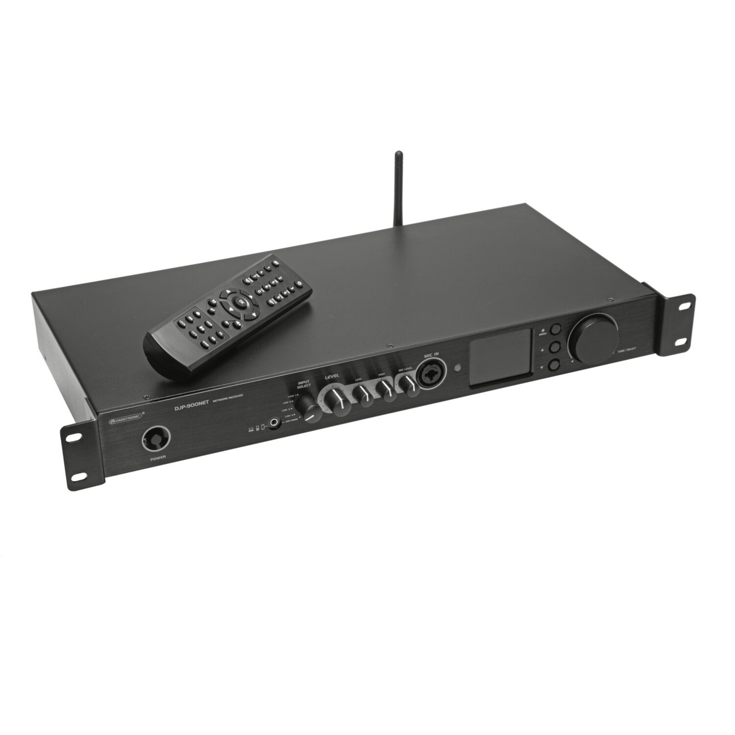 Omnitronic DJP-900NET versterker met internet radio