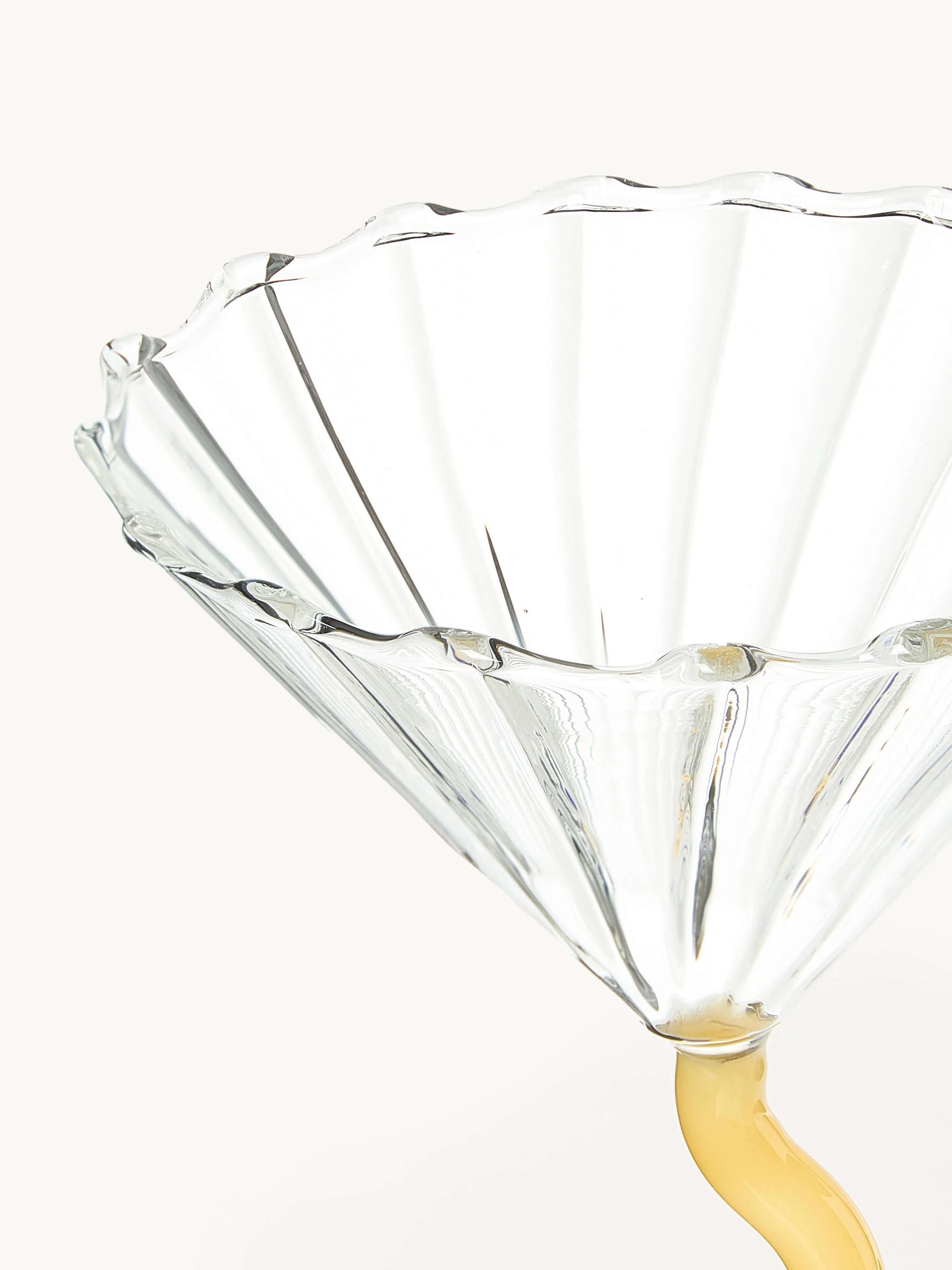 Cocktailglazen Curve van borosilicaatglas, 2-delig