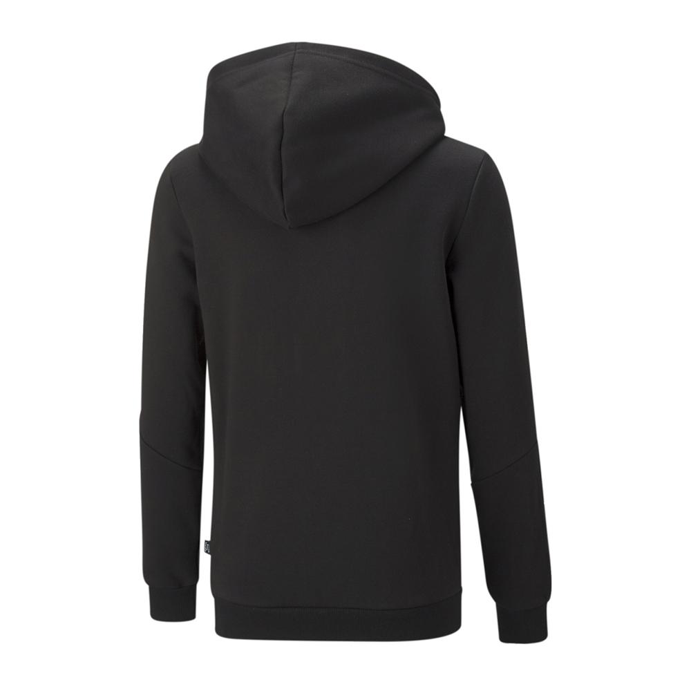 Puma Sweat Zippé Noir Garçon Puma Tape