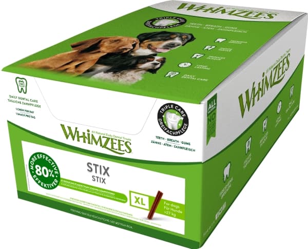 Whimzees Stix XL, 120 g, bulk - (30 pk/ps)