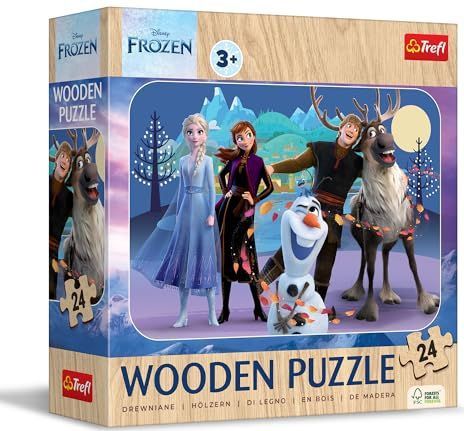 Trefl - Wooden Puzzle - Legpuzzel - Multicolor - Hout