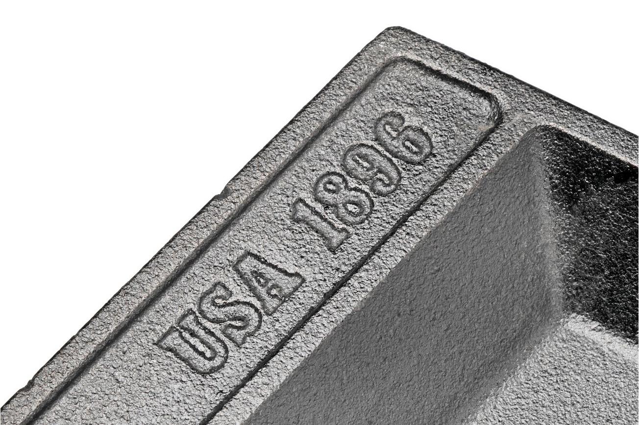 Lodge Cast Iron Rectangular Griddle, ca. 39cm x 31 cm, bakplaat