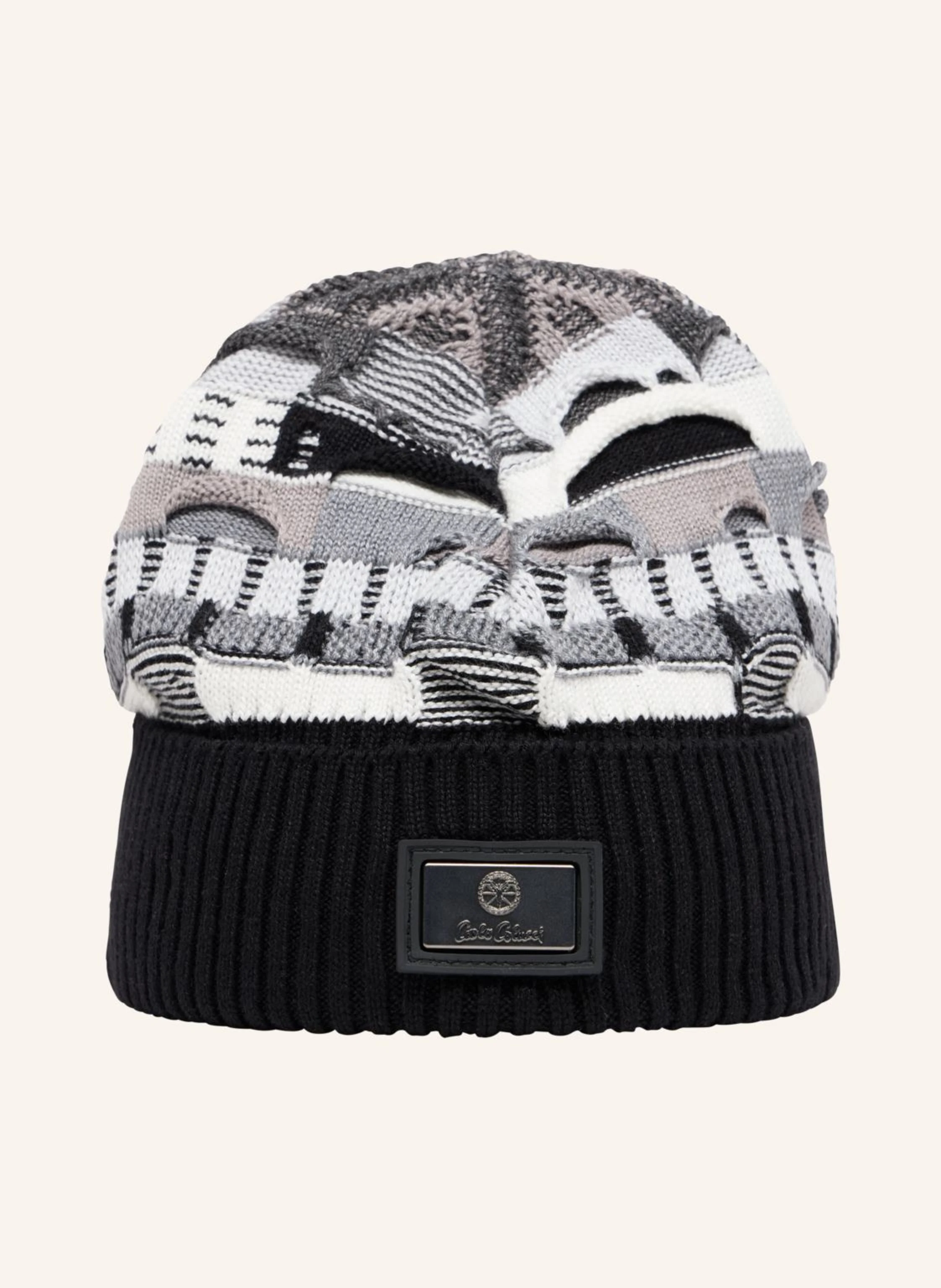 CARLO COLUCCI Unisex Strickmütze DI POMPEO