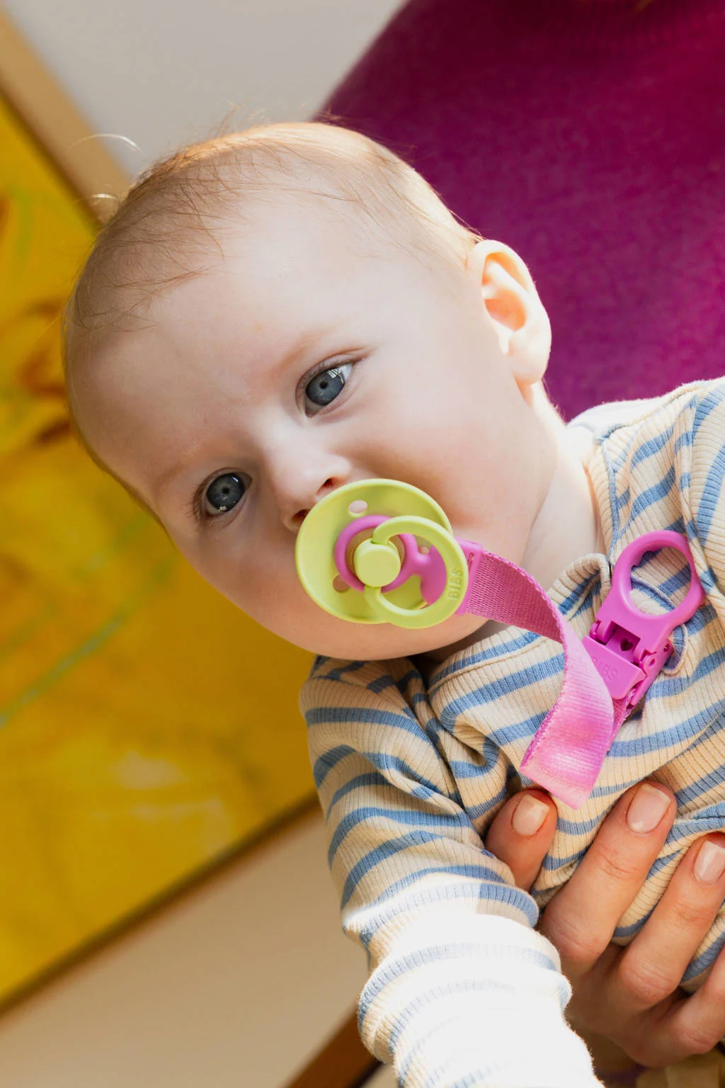 BIBS Clip LOOP Bubblegum