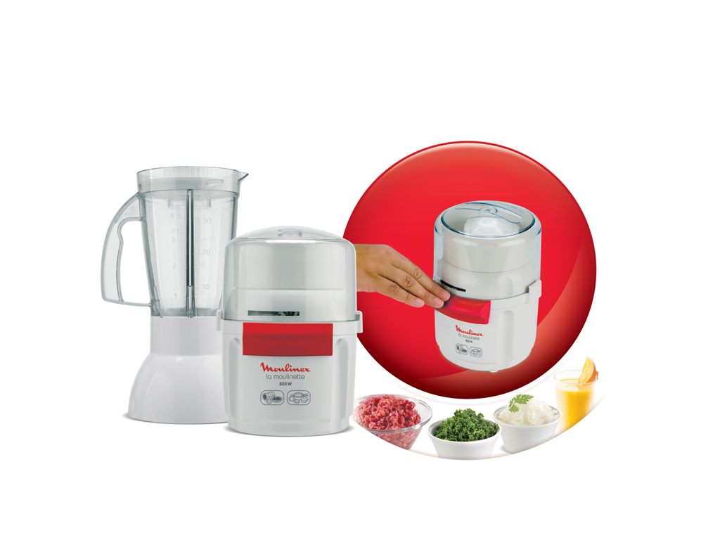 PICADORA MOULINEX AR680120 LA MOULINNETE  COM LIQUIDIFICADORA