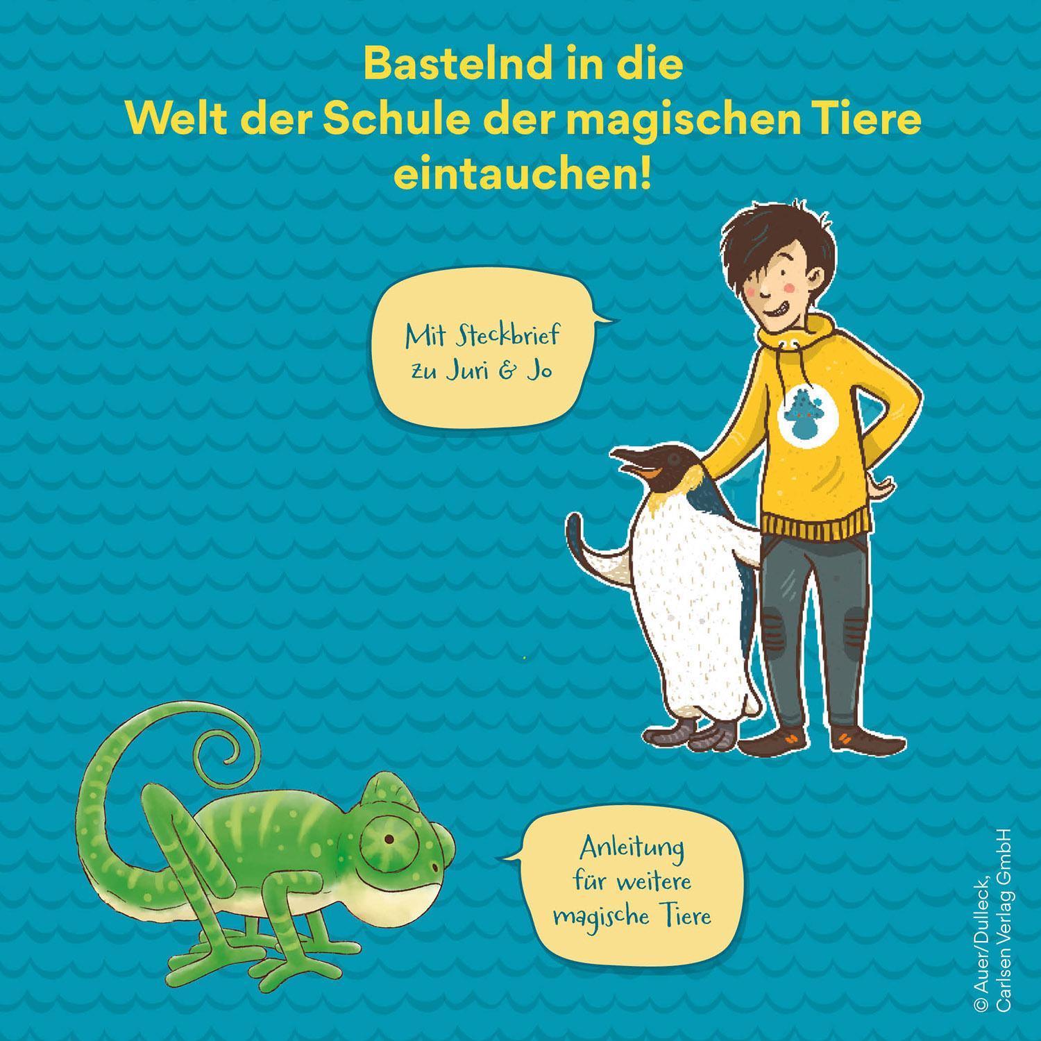 Bastelset DIE SCHULE DER MAGISCHEN TIERE - GIPS-SP