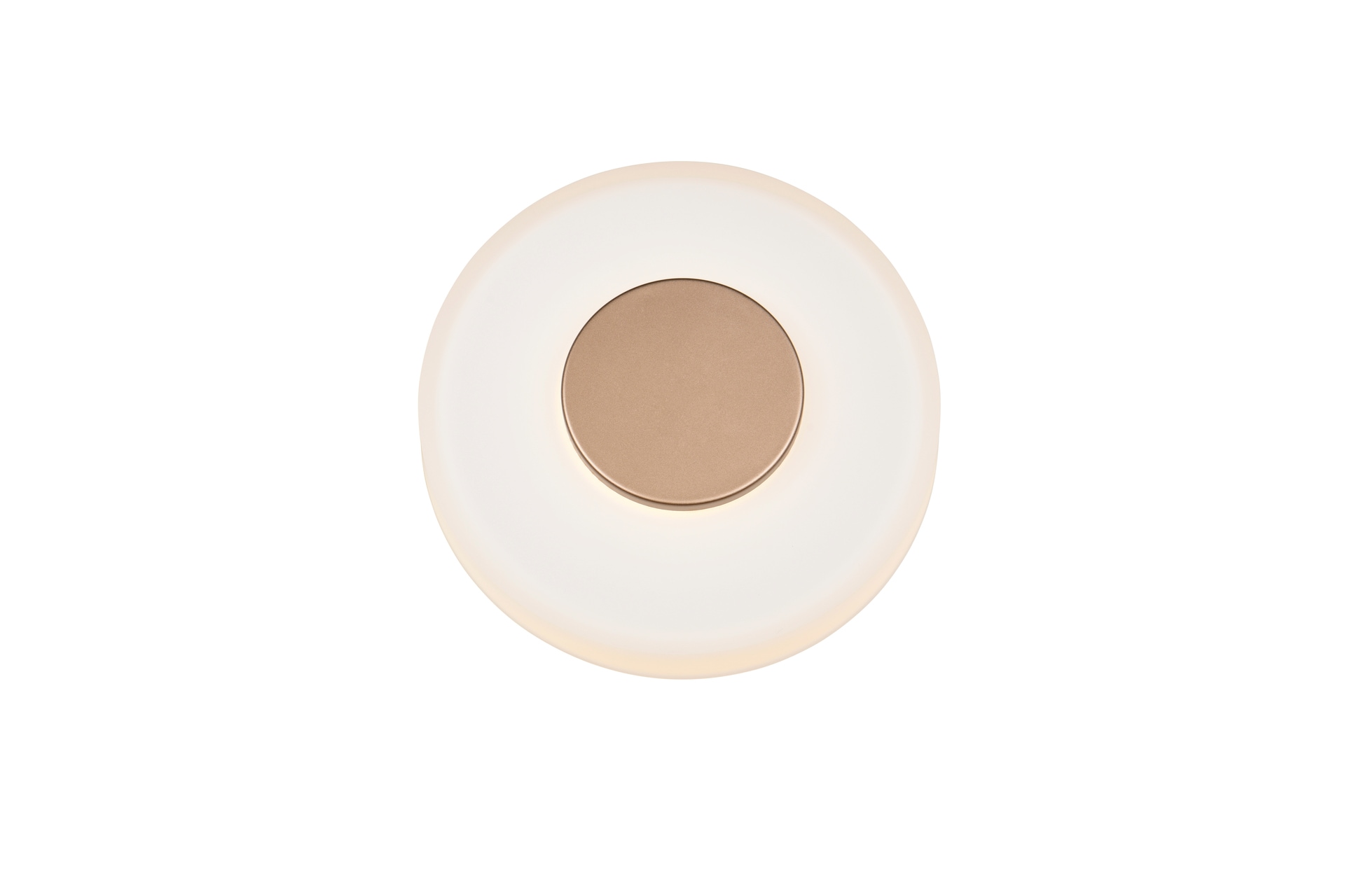 TRIO LED Wandleuchte CELESTE 22 cm coffee /weiß