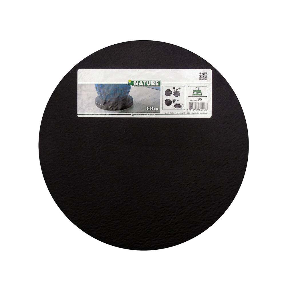 Nature - Plantentrolley - Antraciet - Ø 29cm -