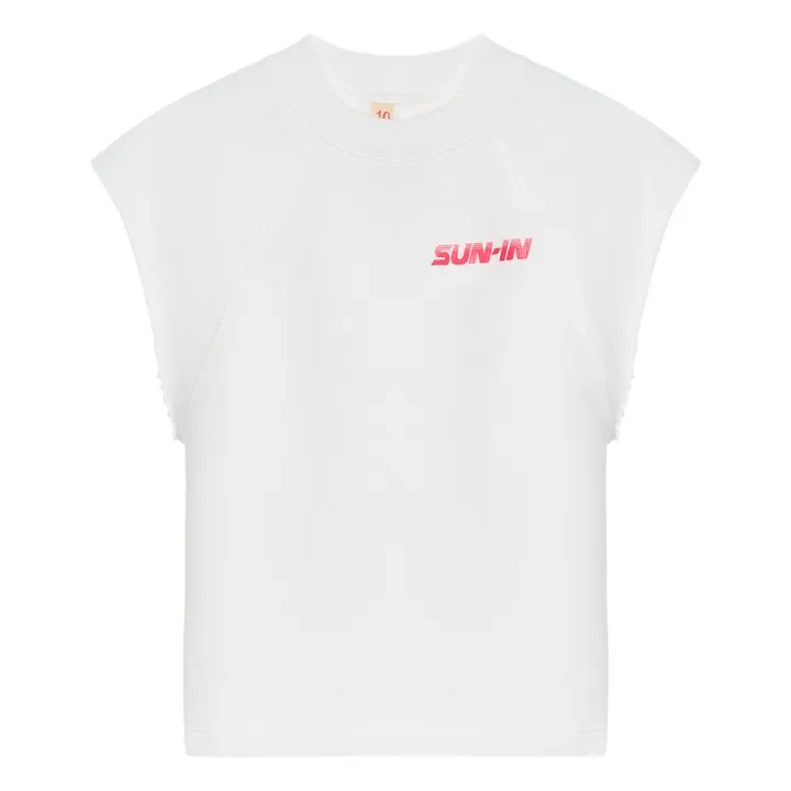 Bellerose Sweat Sans Manches Fidal | Blanc
