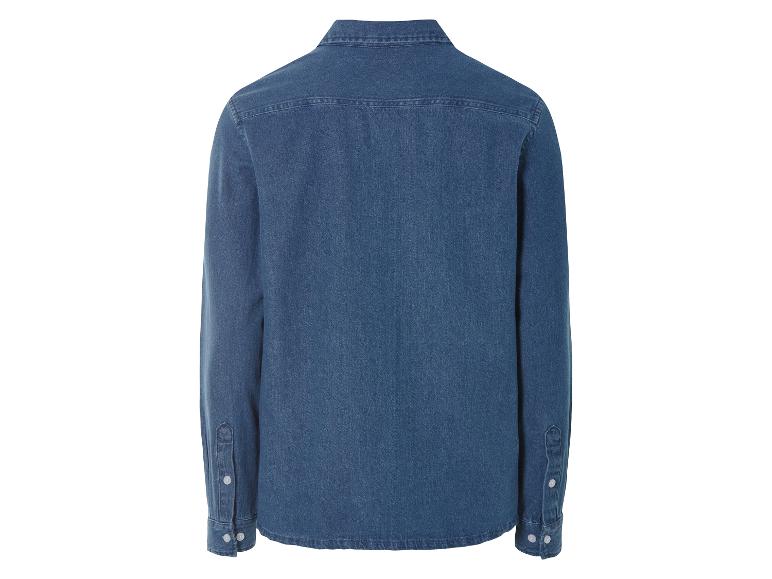 Heren jeans overhemd