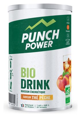 Punch Power Biodrink 500 g - Thé-pêche