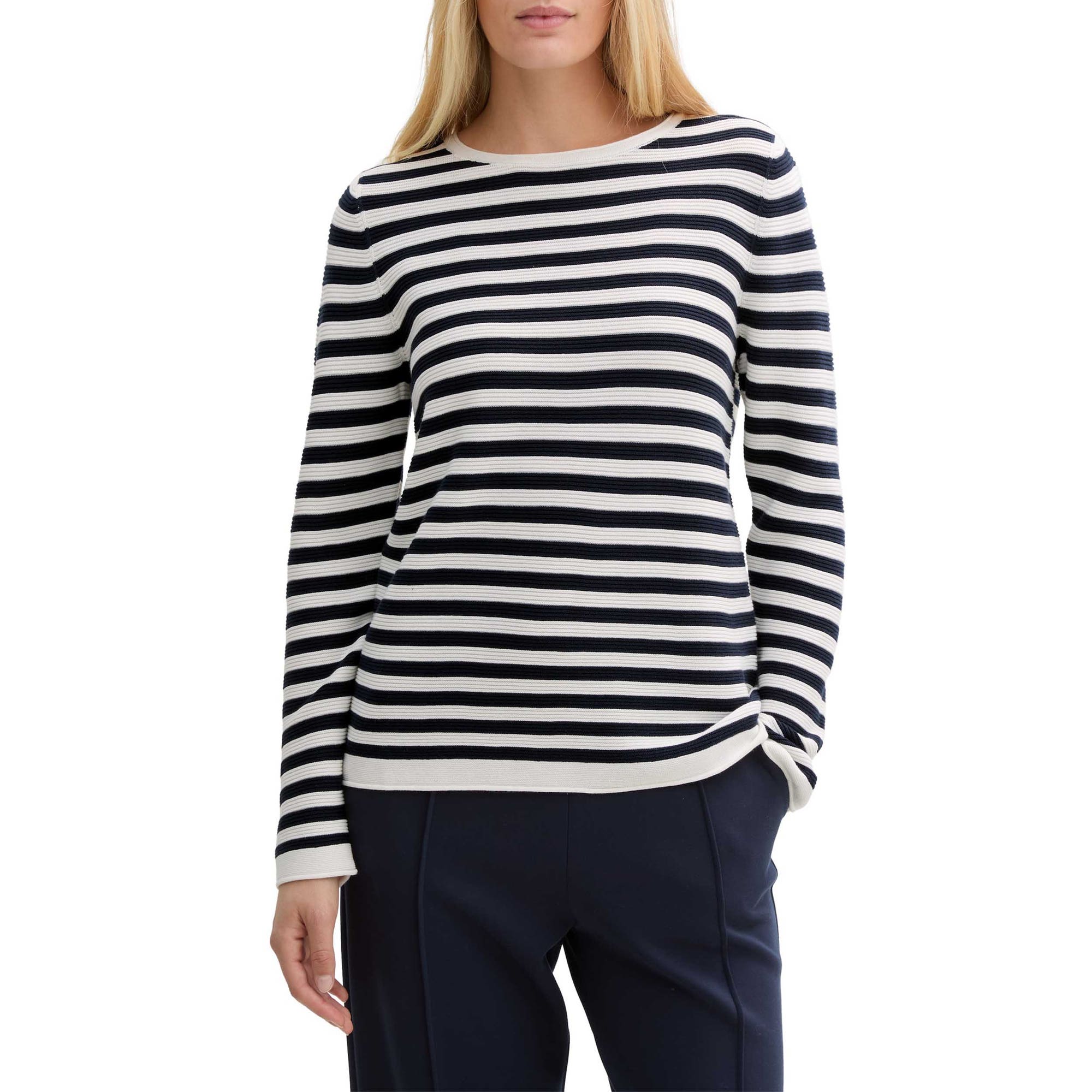T-shirt Femme bleu marine