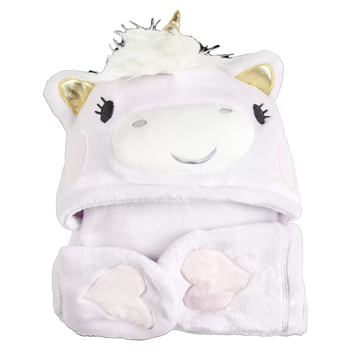 Kuscheltier-Set mit Decke Marie weiss