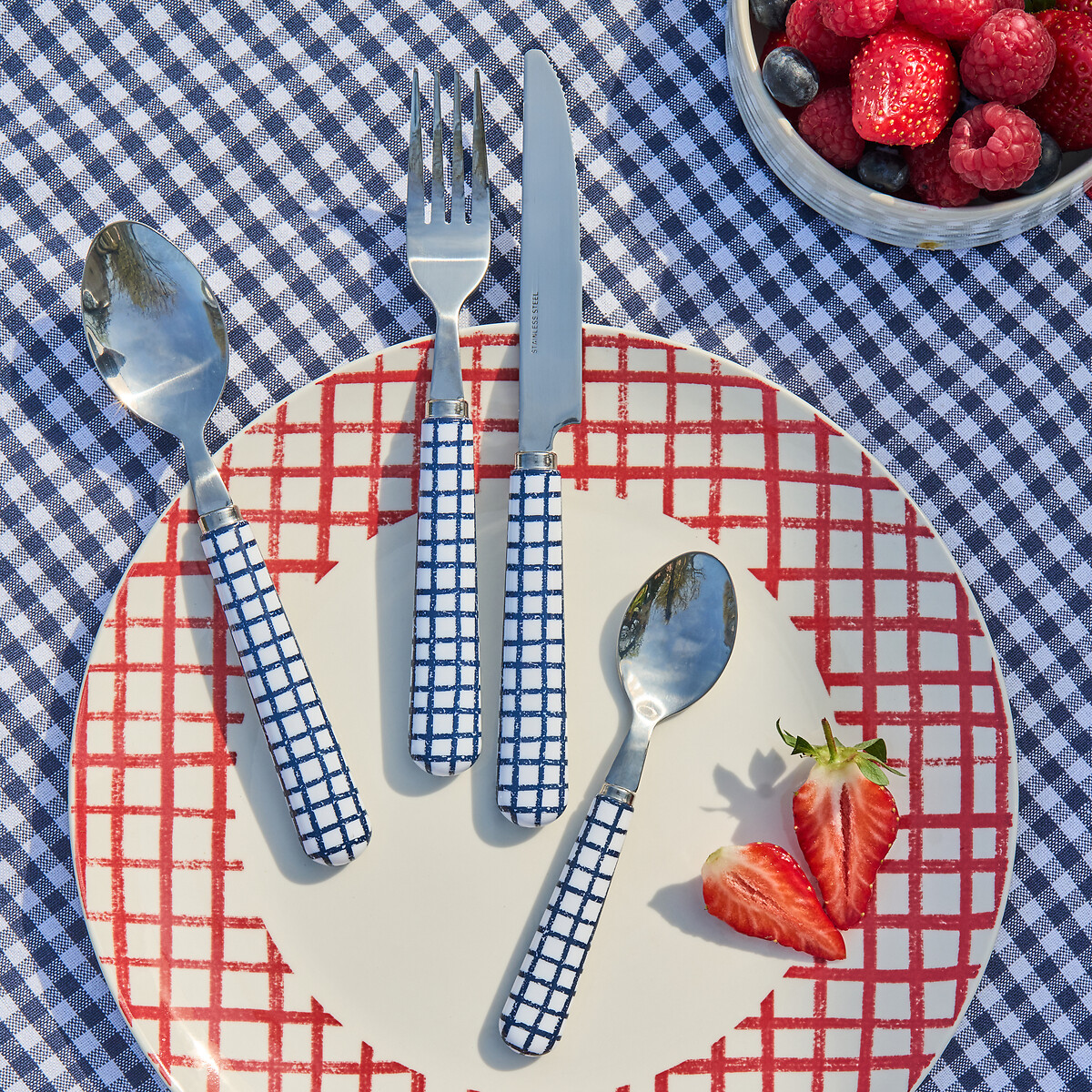 LA REDOUTE INTERIEURS<br>Talheres para salada em vidro borossilicato, Viria