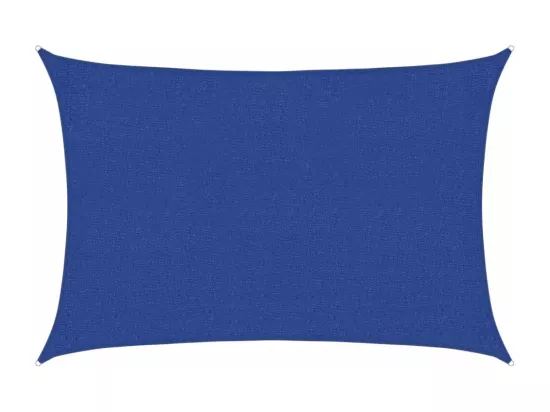 Voile d'ombrage 160 g/m² Bleu 2x3 m PEHD