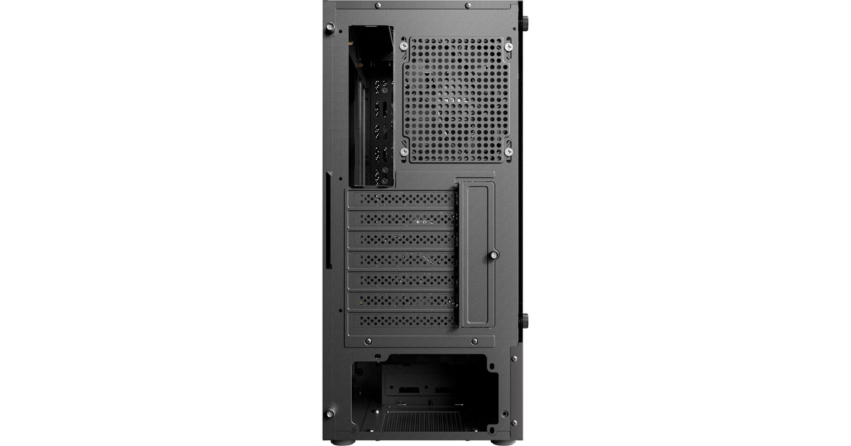 AntecAX26 RGB Elite midi tower behuizing  (Zwart | 3x USB-A | Tempered Glass)