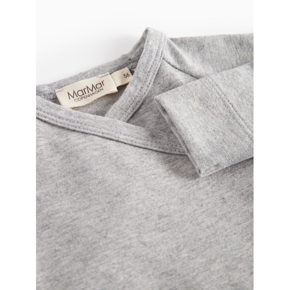Køb MarMar Modal New Born Light Grey Melange Rula Heldragt