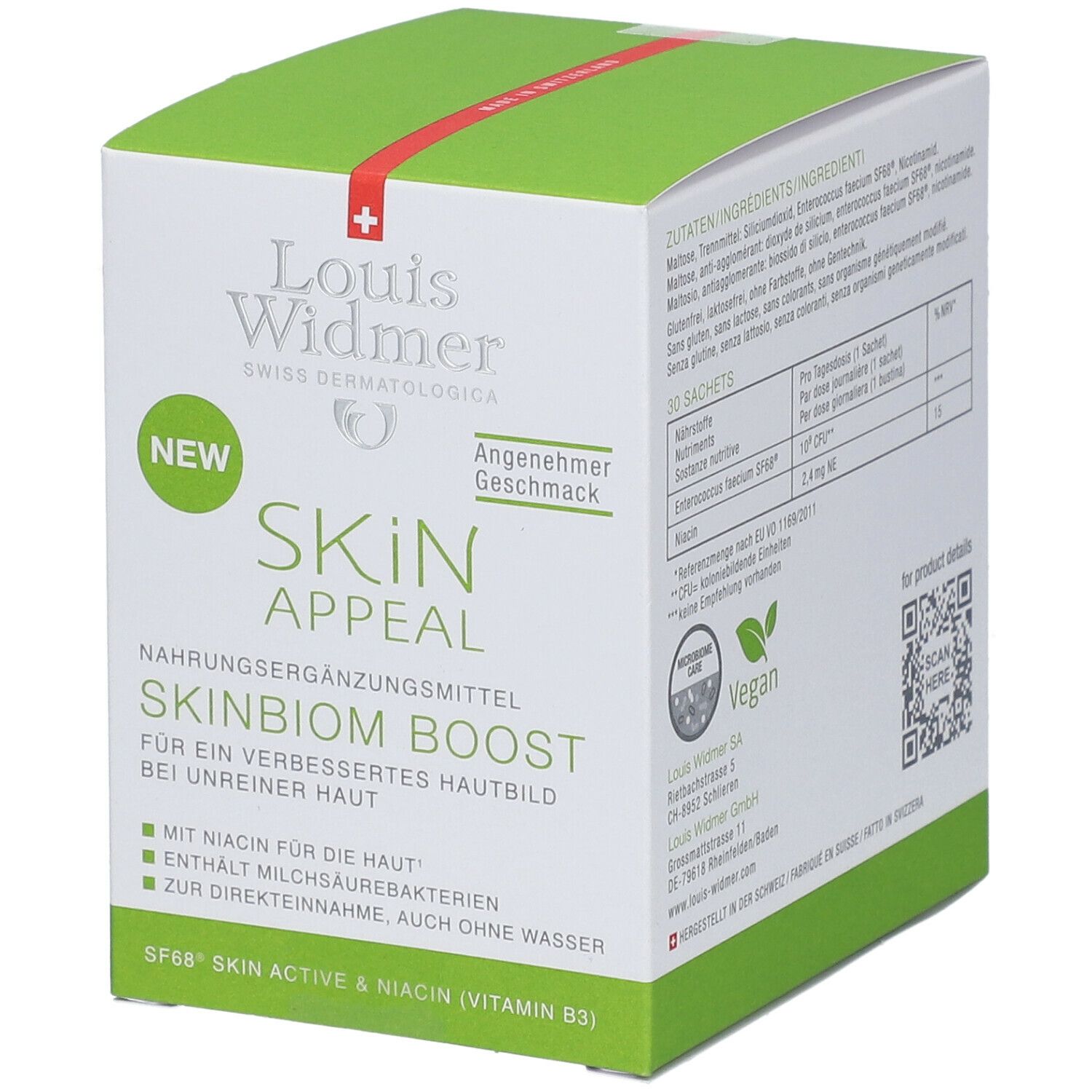 Louis Widmer Skinbiom Boost
