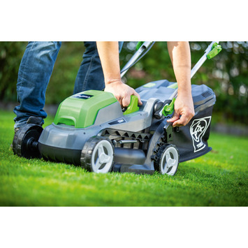 LUX 20V accu grasmaaier 33cm incl. 2 accu's 4,0Ah + lader