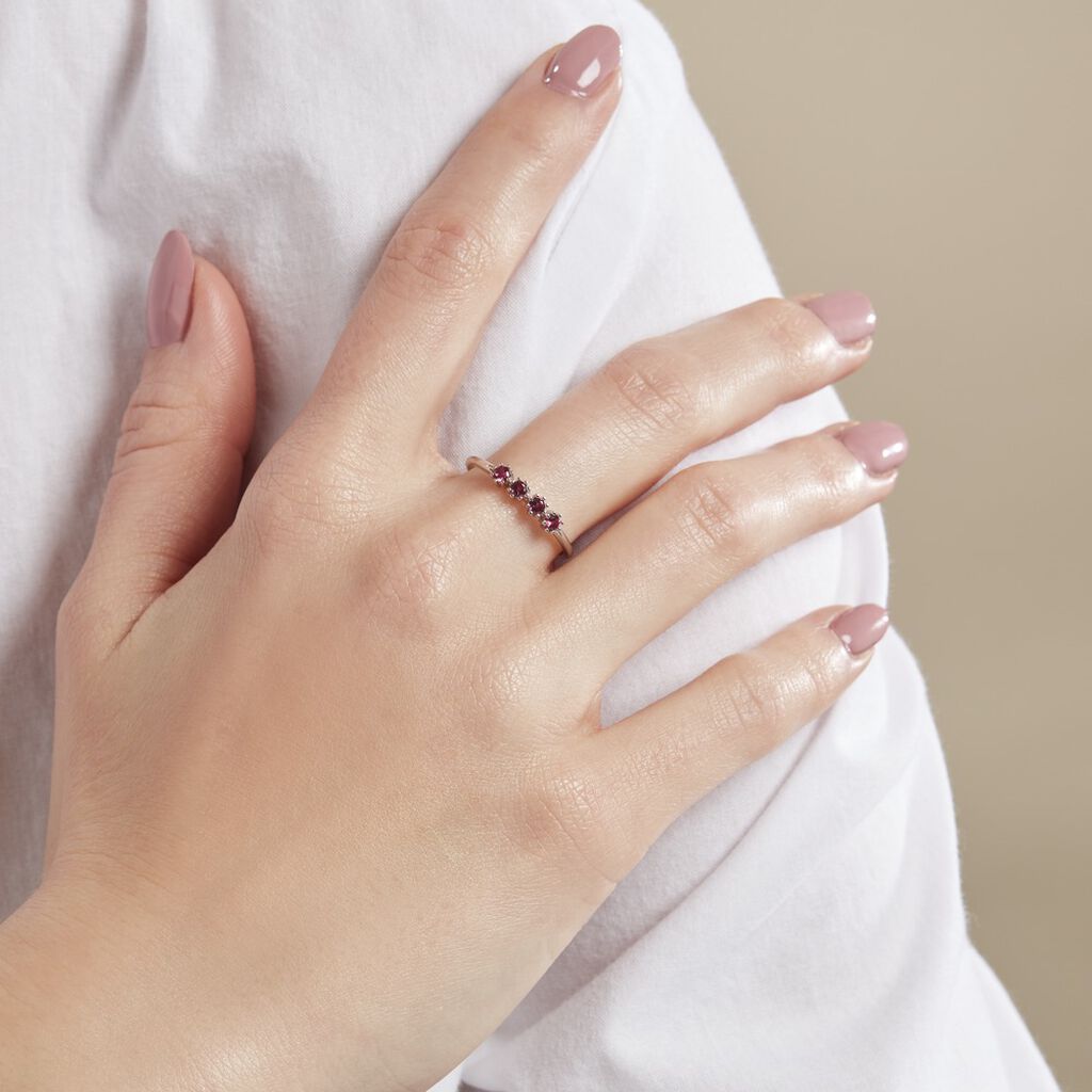 Bague Karrie Argent Blanc Oxyde De Zirconium