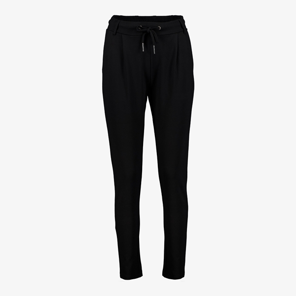 TwoDay dames pantalon met plooien zwart