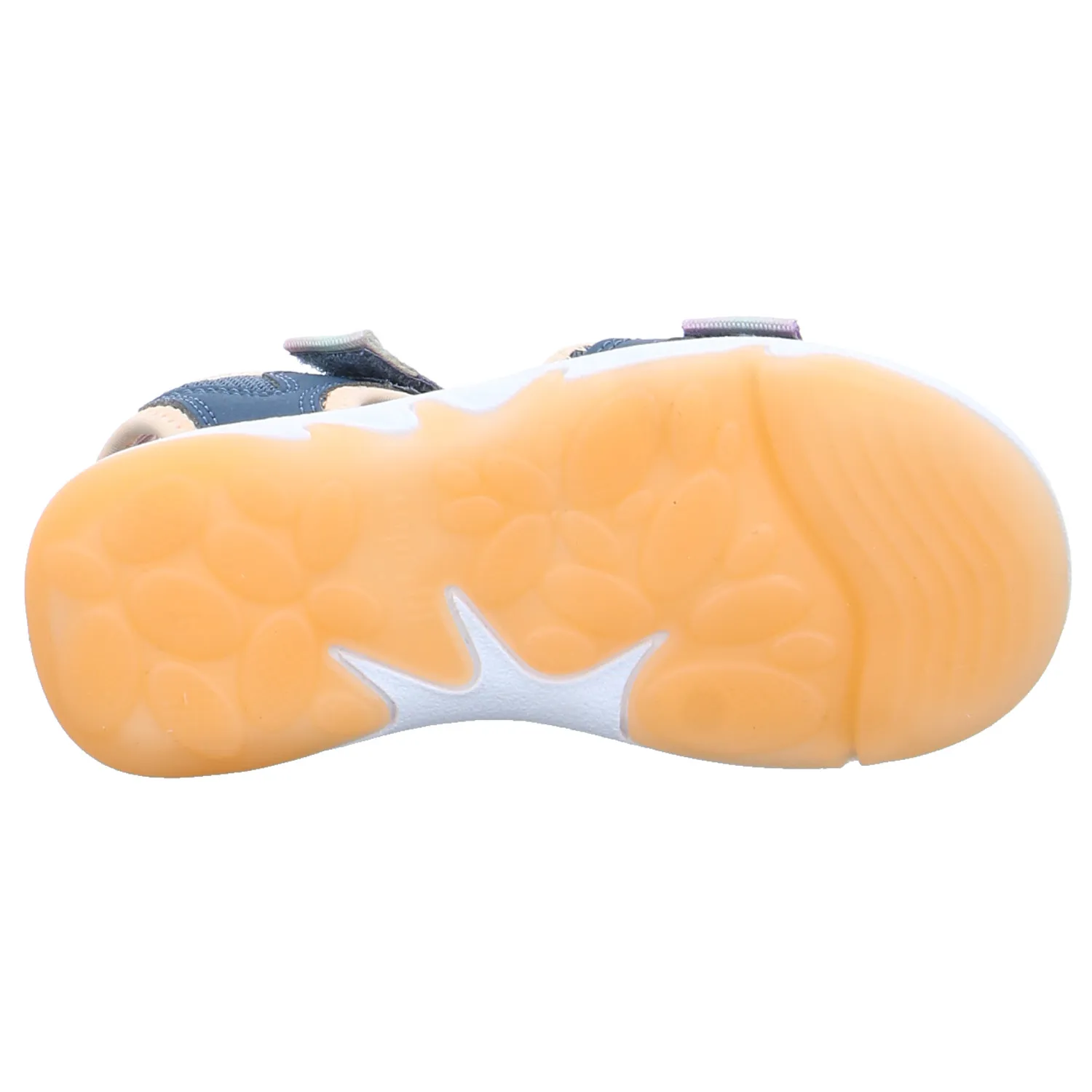 SUPERFIT Kleinkinder-Sandale Dunkelblau Leder  Sommerschuh