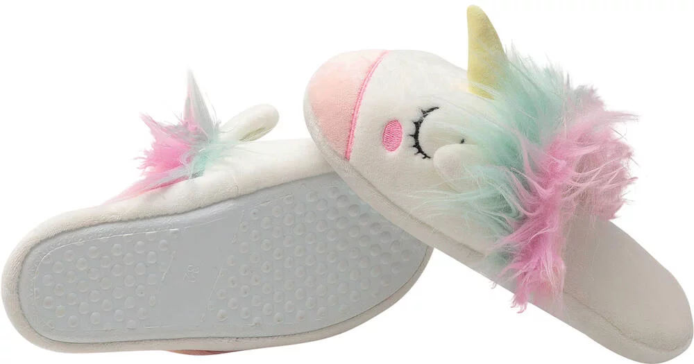 MES JOLIES PANTOUFLES LICORNE - POINTURE 30-33