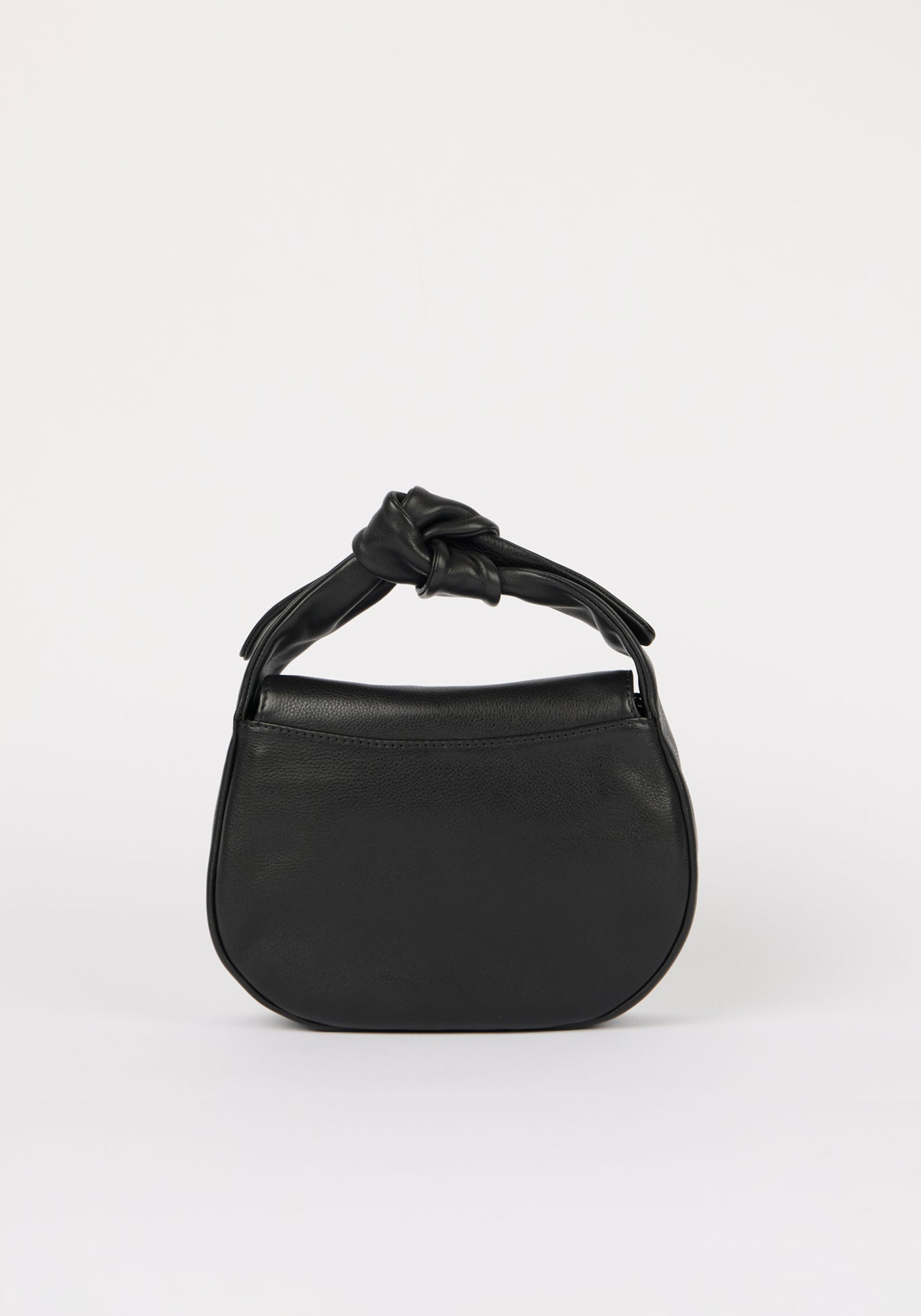 O My Bag Handtasche Coco Croissant Soft Grain Leather Black