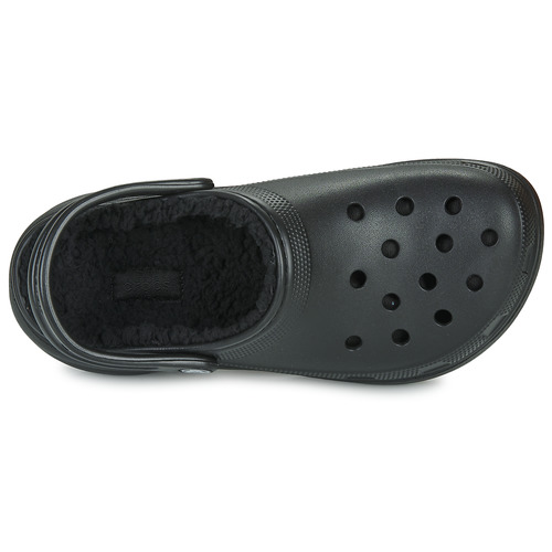 Crocs - CLASSIC PLATFORM LINED CLOG W - Noir
