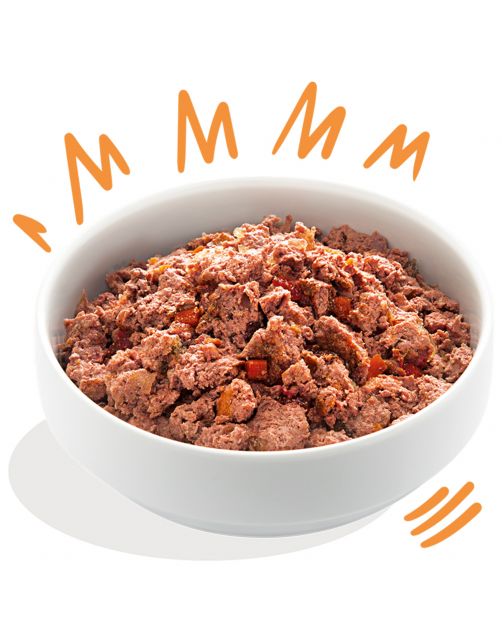 Edgard&Cooper Blik Chicken Turkey Adult - Hondenvoer - Kip Kalkoen Aardbei 400 g Graanvrij