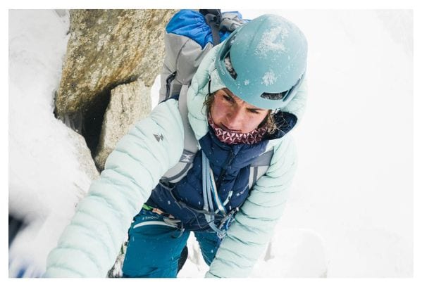 Doudoune Alpinisme Femme Simond -12°C Bleu