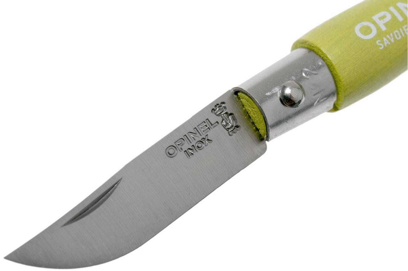 Opinel zakmes No. 02RV Keyring zakmes, Anise