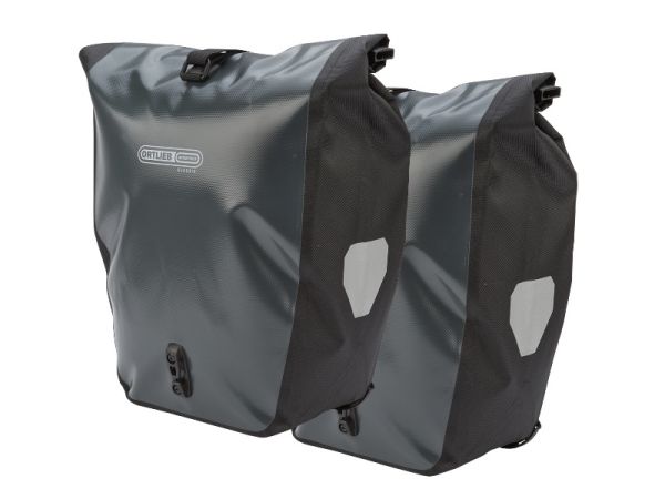 Ortlieb Back-Roller Classic Grey Taskesæt, 2 x 20L