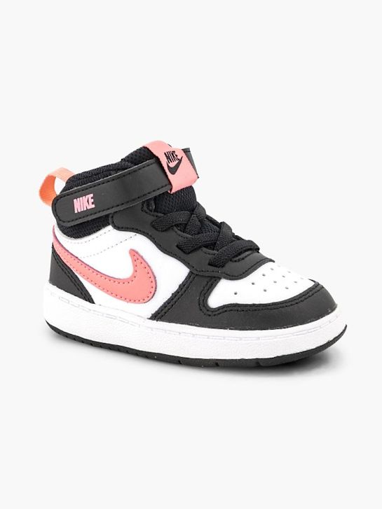 Nike COURT BOROUGH MID 2 TDV Hoher Sneaker Weiss