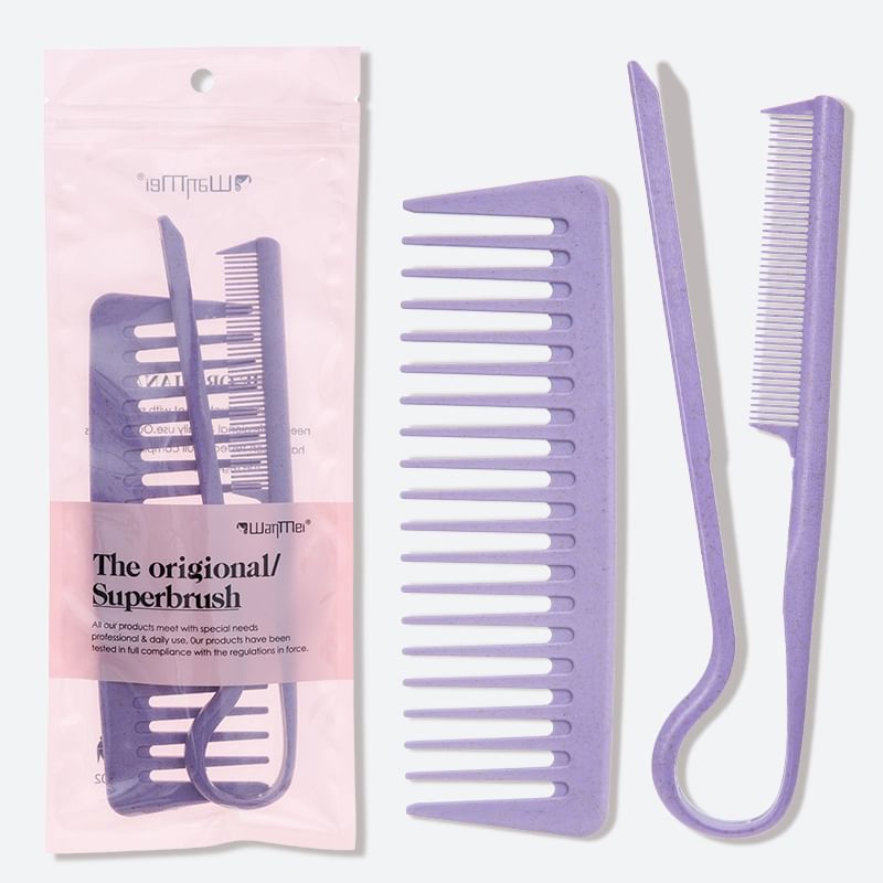 Gizmi - Set van 2: Plastic Haarkam + Styling Haarkam